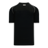Athletic Knit Two Button Performance Baseball Jersey with Piping (BA1344)